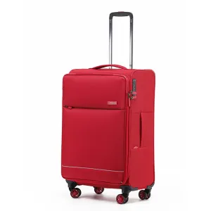 Tosca So-Lite 4W 67cm Medium Suitcase Red