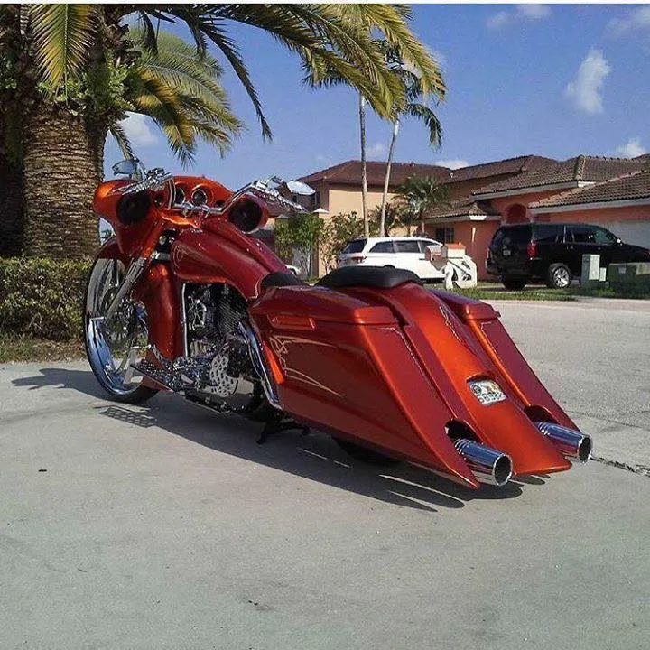 Trendsetter Saddlebag Kit Sale for Harley Touring Bikes SKU: RAVETSALE1