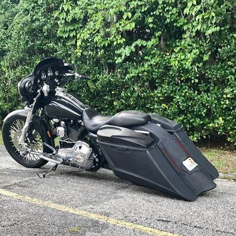 Trendsetter Saddlebag Kit Sale for Harley Touring Bikes SKU: RAVETSALE1