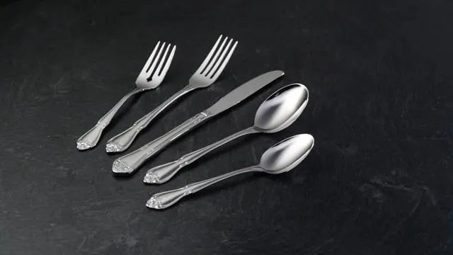 True Rose Everyday Flatware Tall Drink Spoons