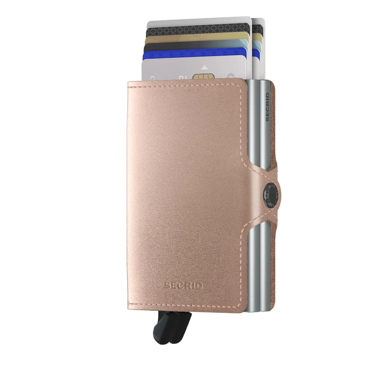 TWINWALLET METALLIC ROSE