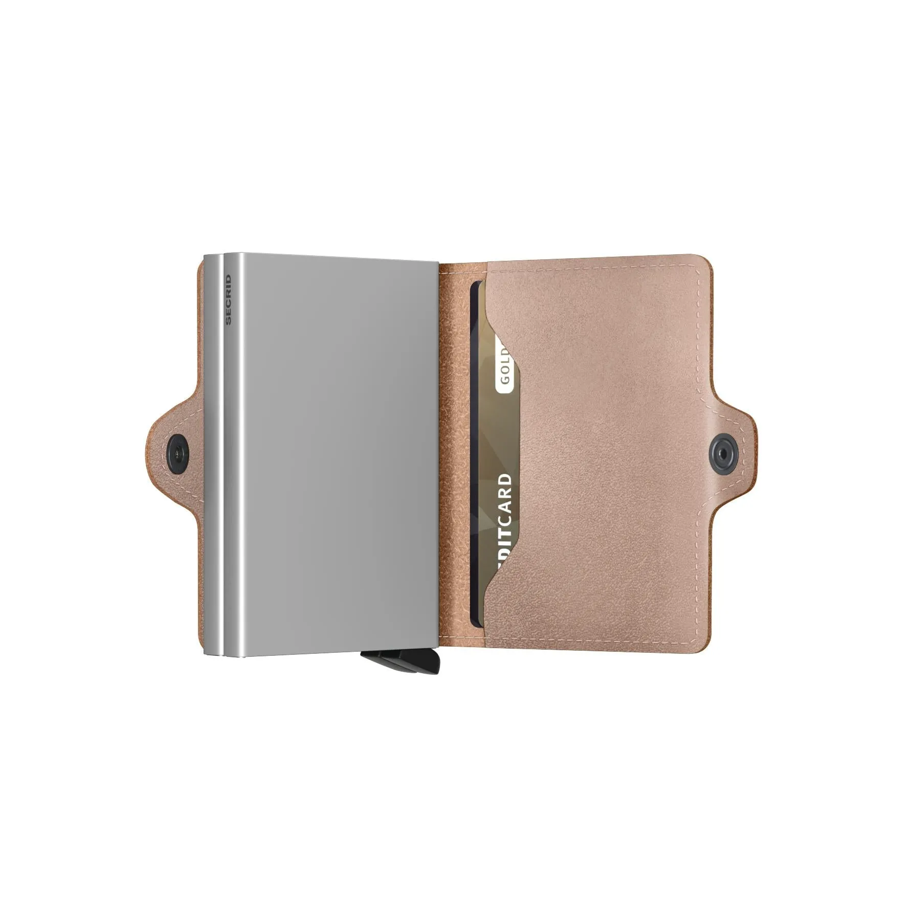 TWINWALLET METALLIC ROSE