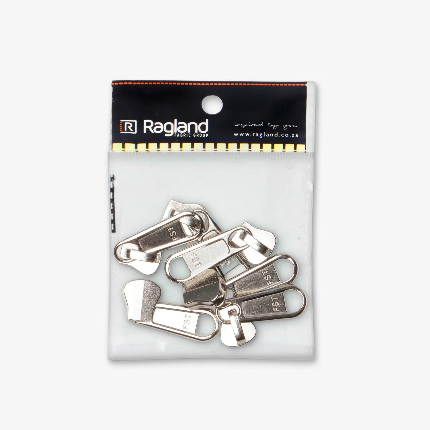 Type 10 Vislon Slider Nickel (Pack of 6)