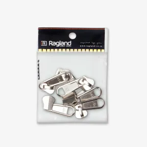 Type 10 Vislon Slider Nickel (Pack of 6)