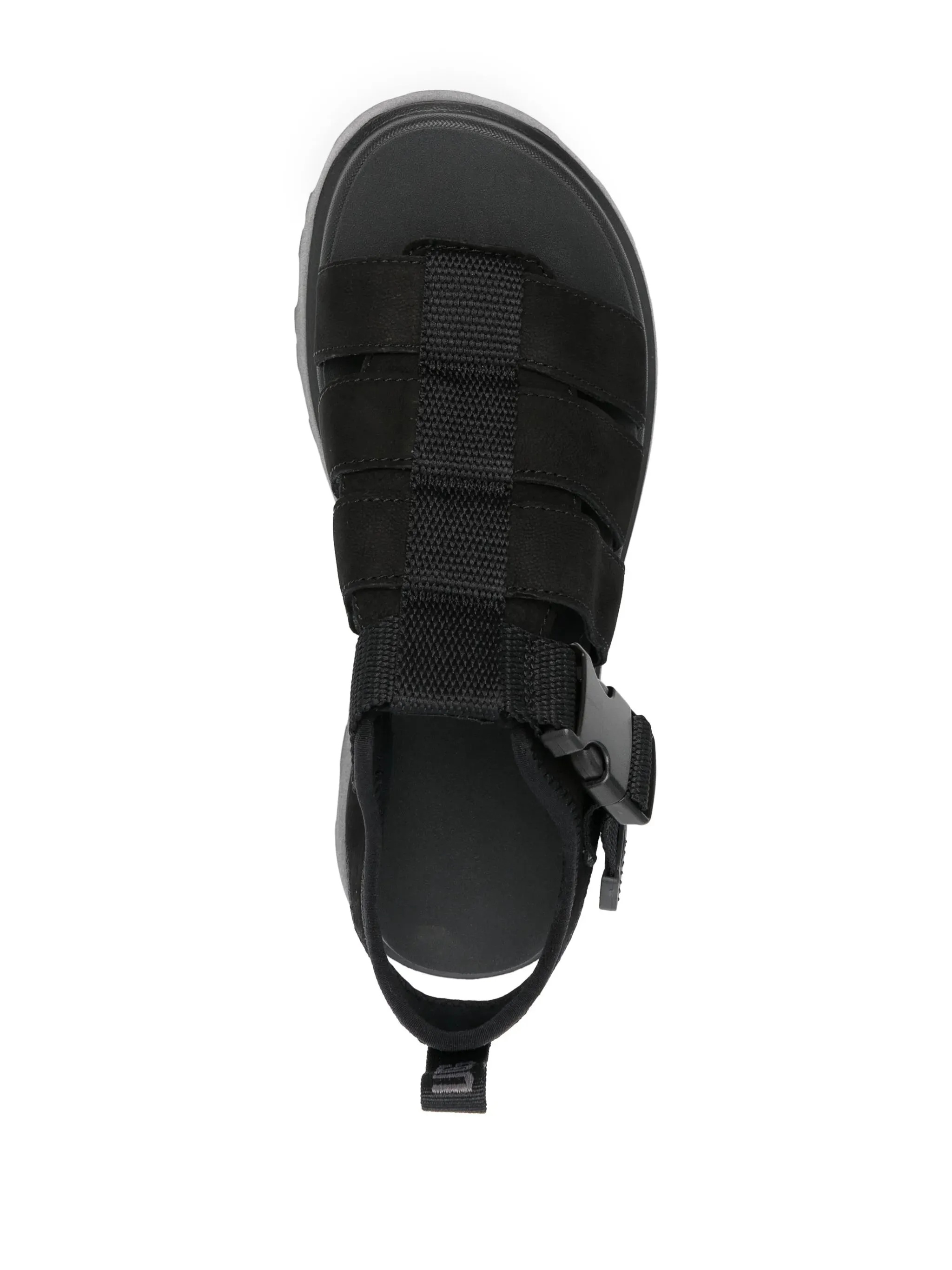 UGG WOMEN Cora Leather Sandals Black
