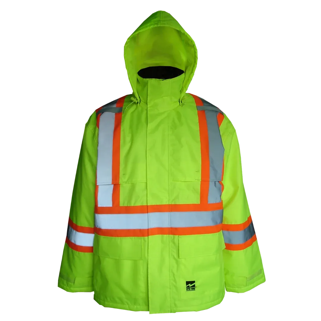 Viking 6326J Open Road 150D -22F Insulated Hi-Viz Jacket with Hood