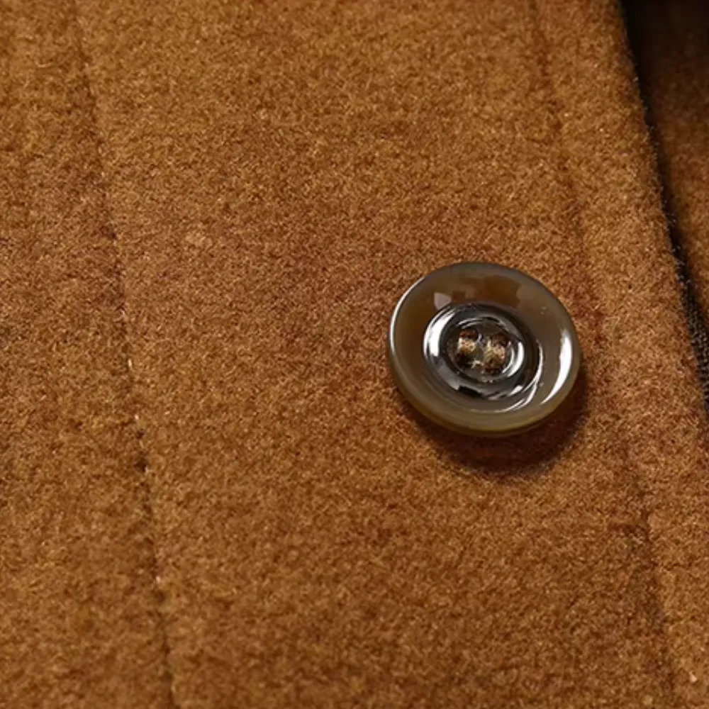 Vincenzo Dual Collar Wool Coat