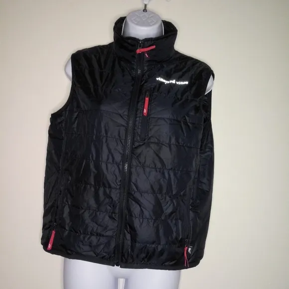Vineyard Vines navy blue light weight quilt vest