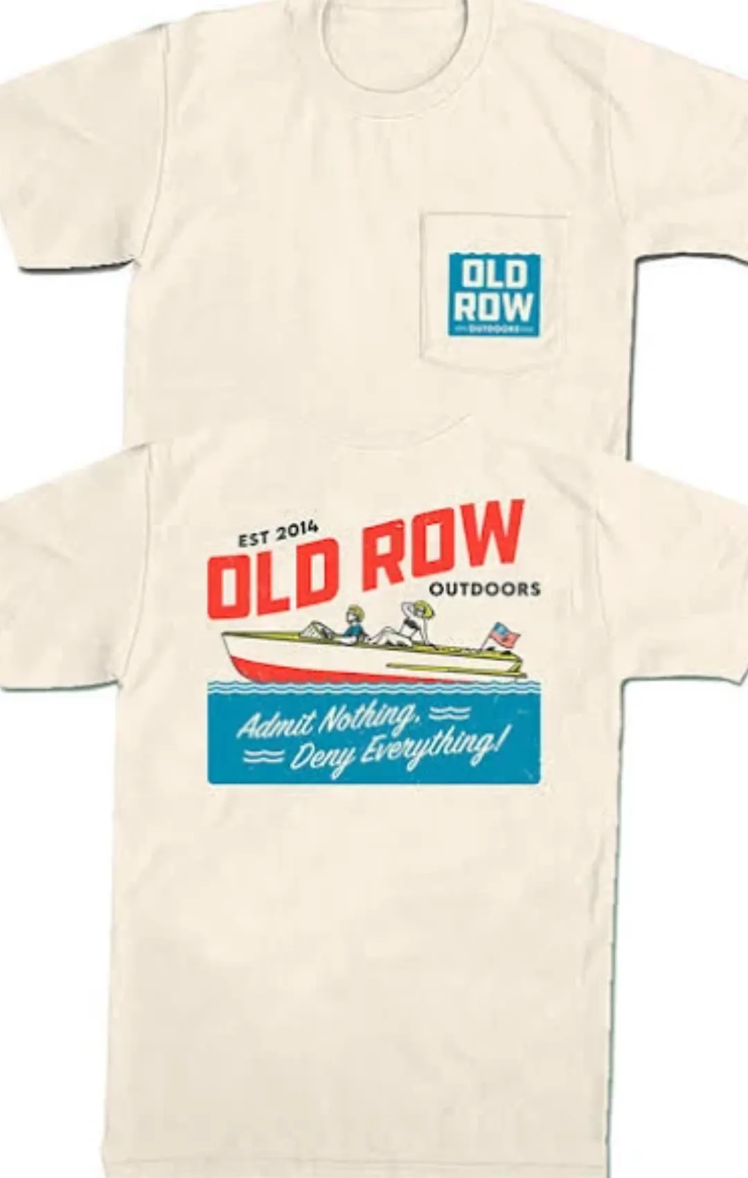 Vintage Boat Pocket Tee
