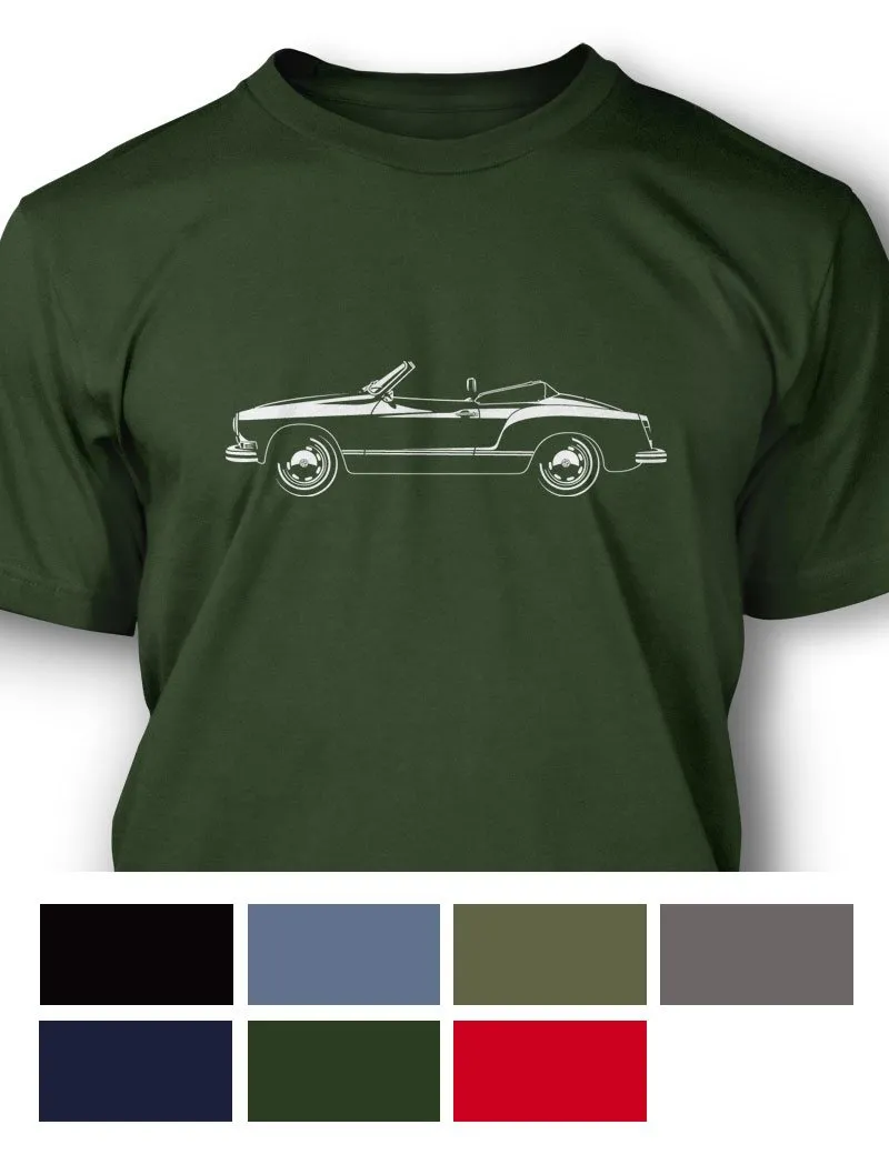 Volkswagen Karmann Ghia Convertible T-Shirt - Men - Side View