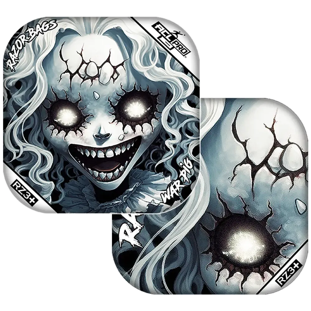 War Pig | Scary Girl | ACL PRO Razor Cornhole Bags