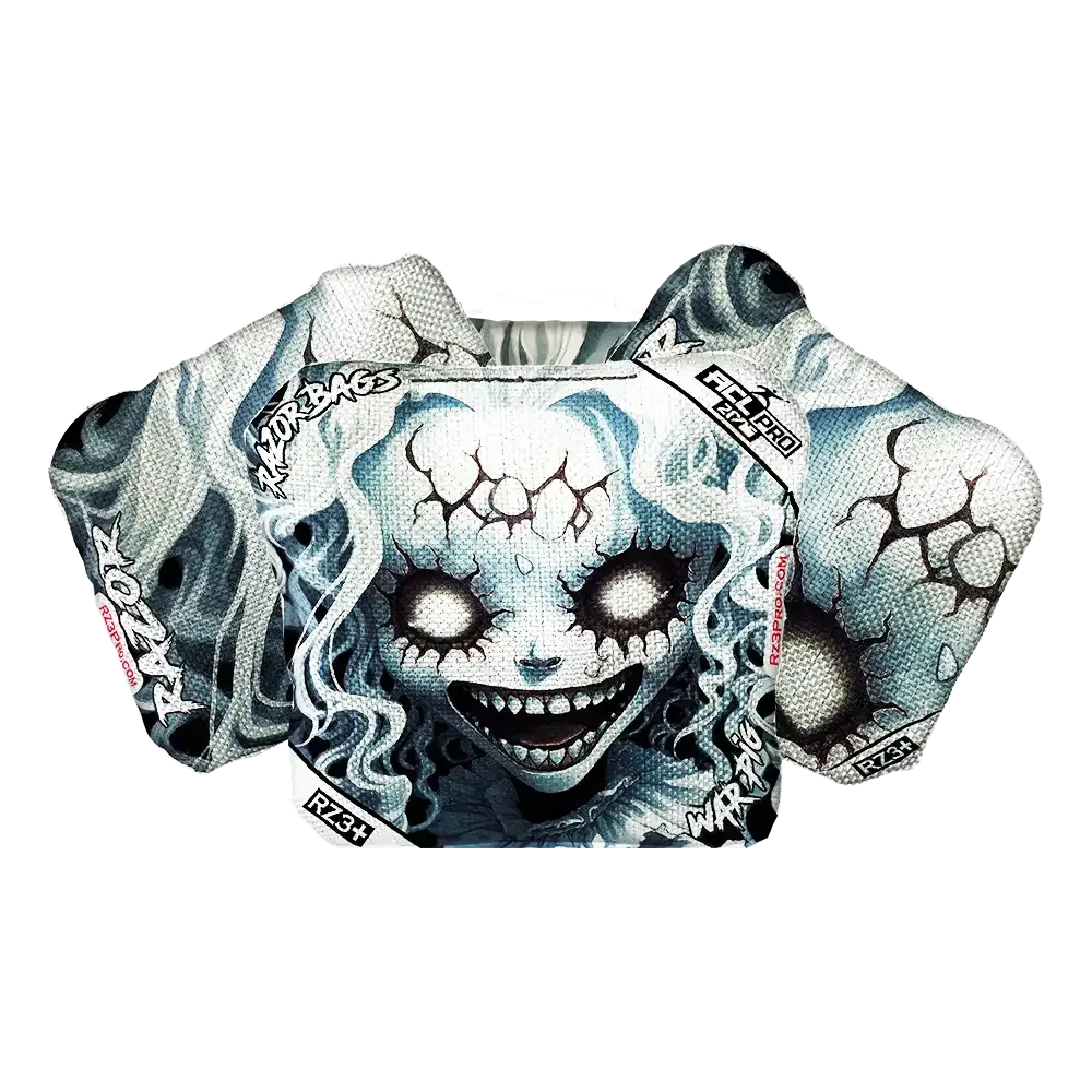 War Pig | Scary Girl | ACL PRO Razor Cornhole Bags