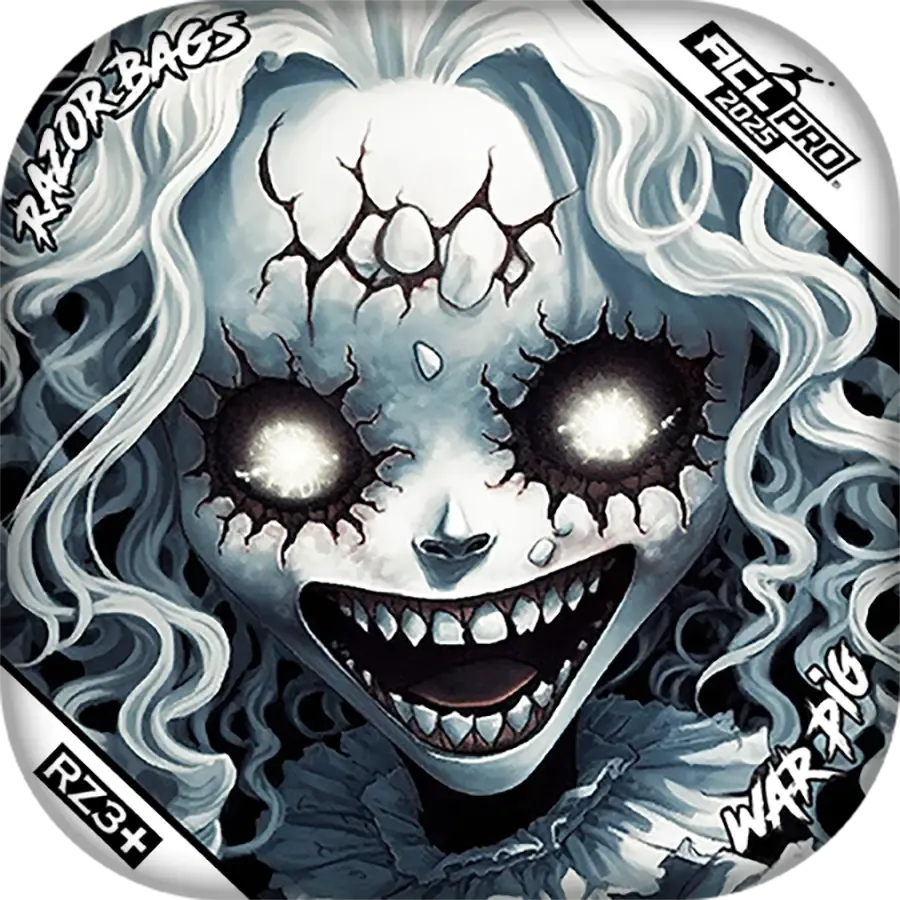 War Pig | Scary Girl | ACL PRO Razor Cornhole Bags