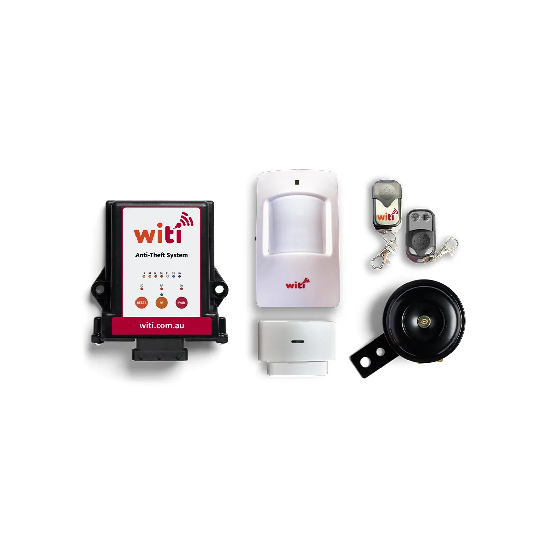 WiTi Anti-Theft System with Intrusion Detection