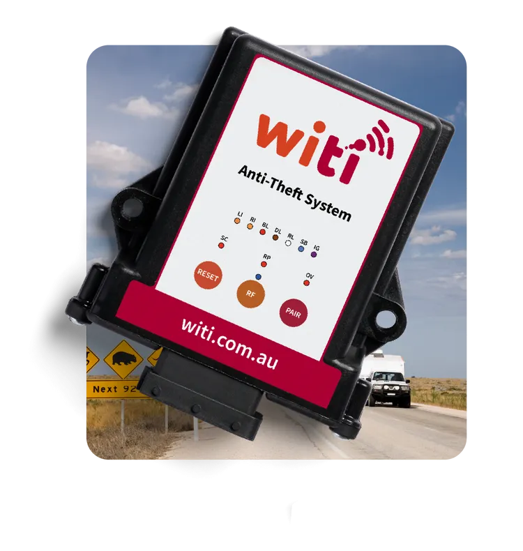 WiTi Anti-Theft System with Intrusion Detection