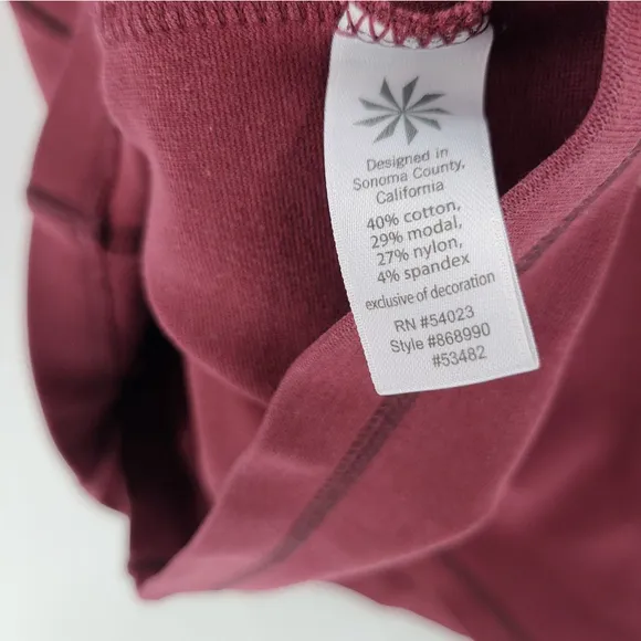 Women's Athleta Red Pullover Size Small/Petite