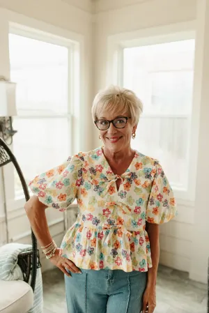 Wren Floral Top
