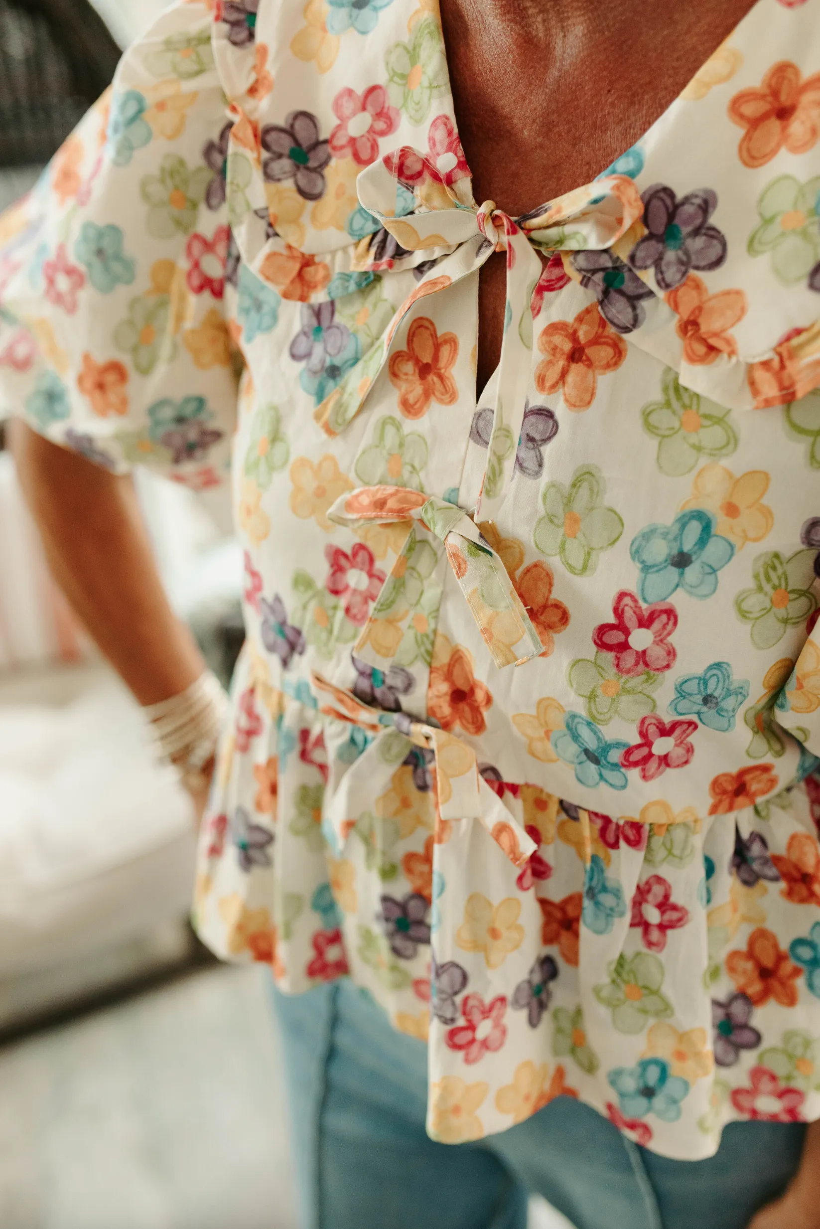 Wren Floral Top