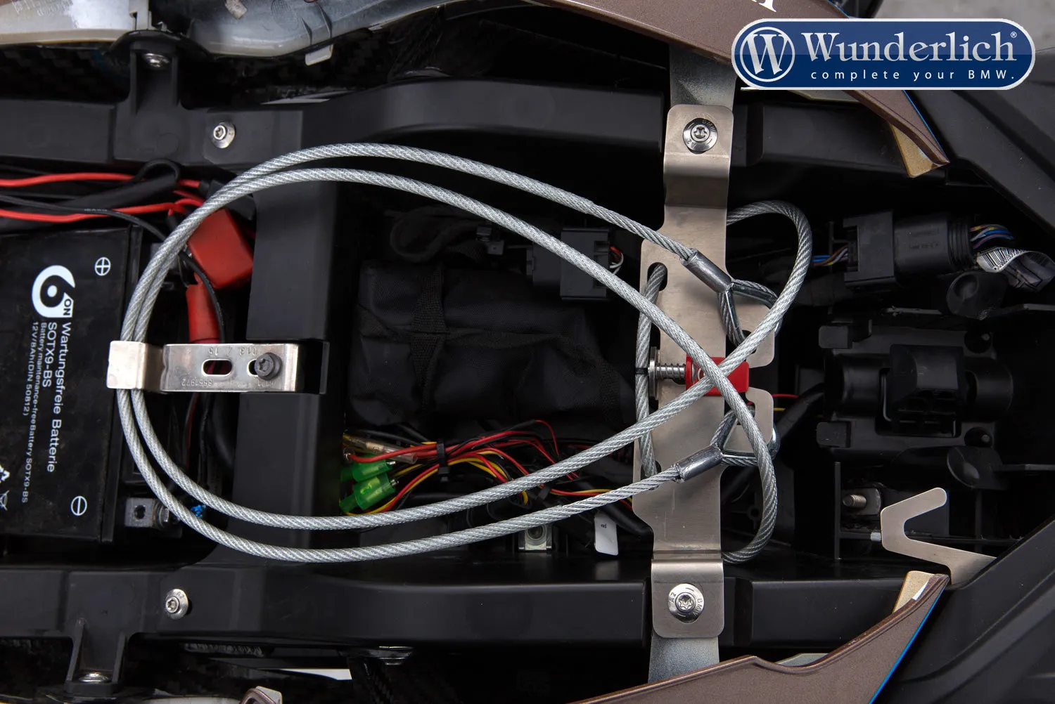 Wunderlich helmet anti-theft system “HelmLock”