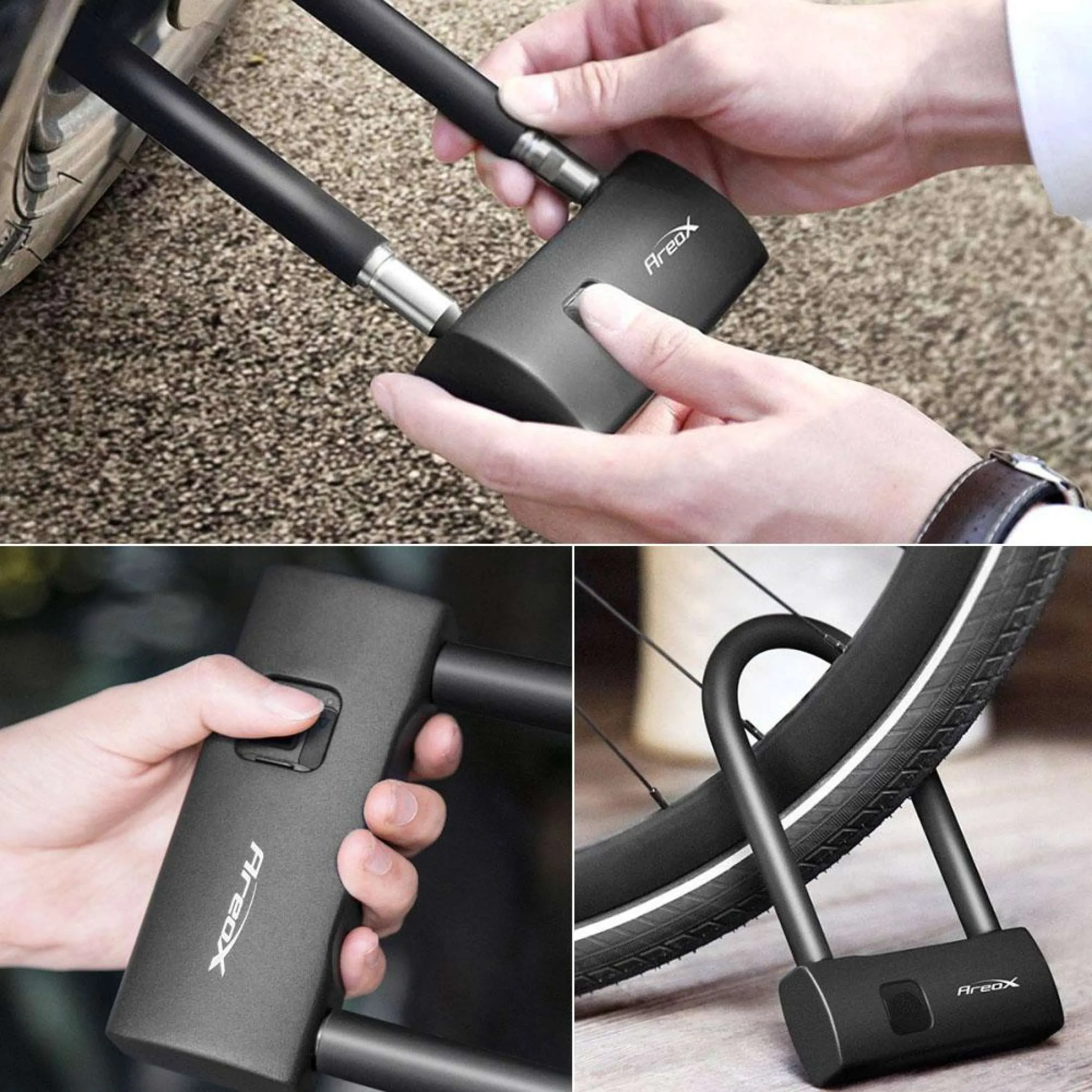 Xiaomi AreoX Fingerprint U Shape Lock U8 Anti-theft Bicycle