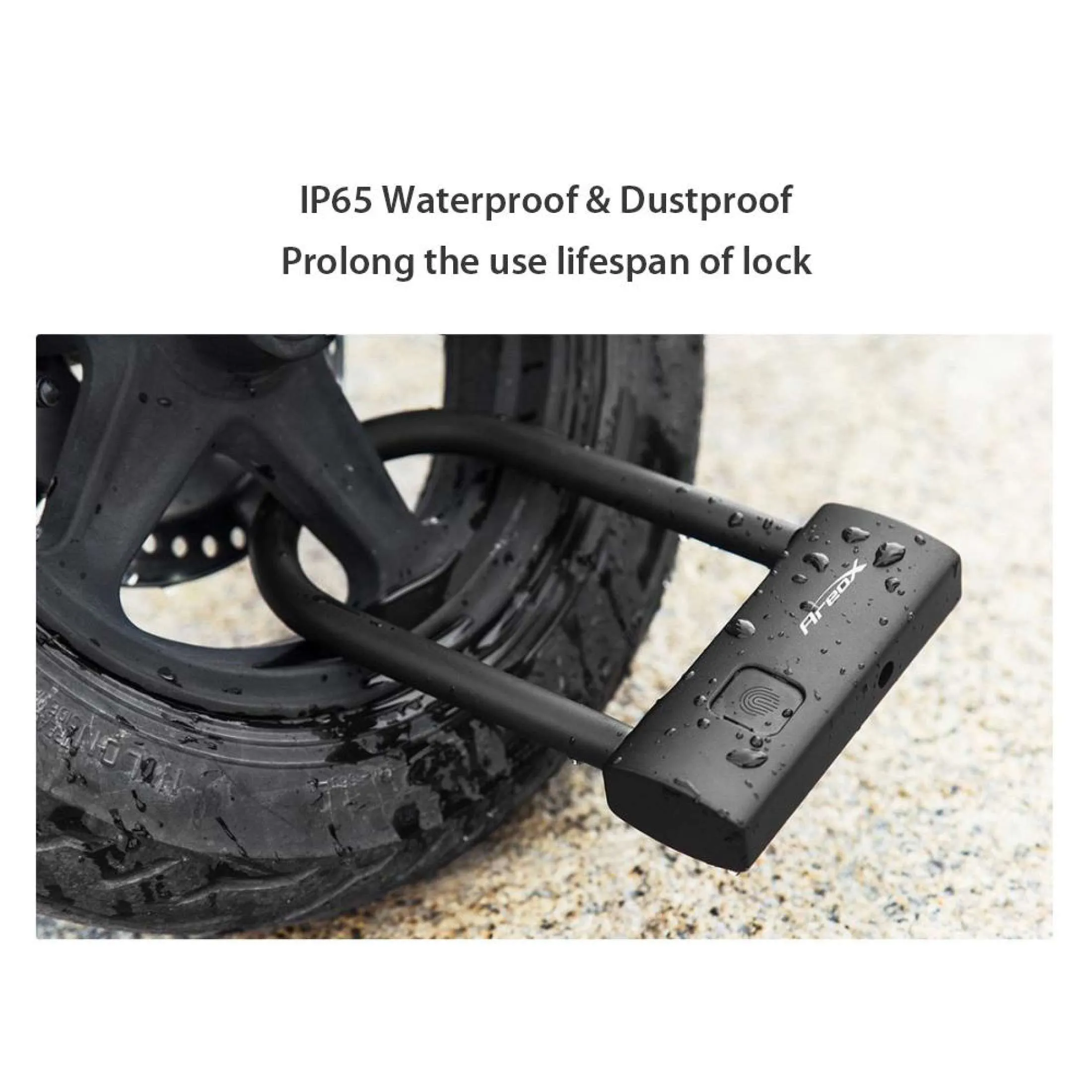 Xiaomi AreoX Fingerprint U Shape Lock U8 Anti-theft Bicycle
