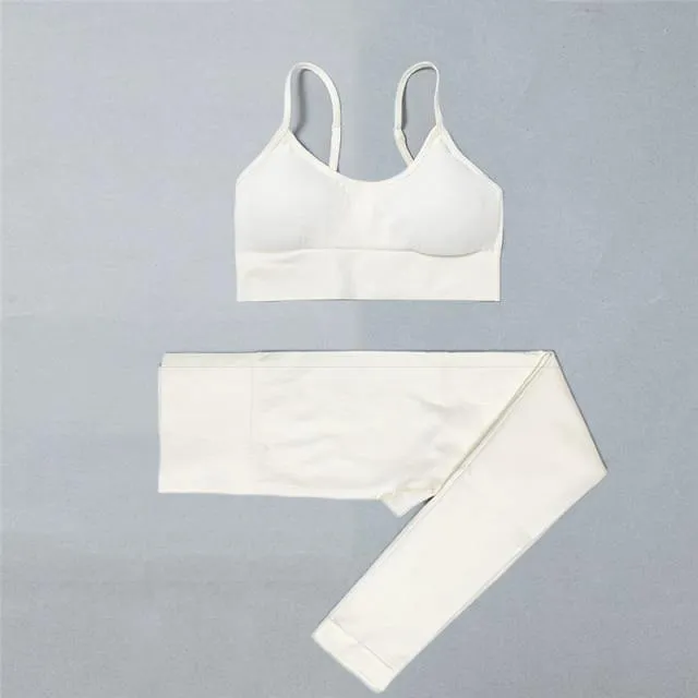 Yoga Set Women Tracksuit Fitness Sport Workout Suits