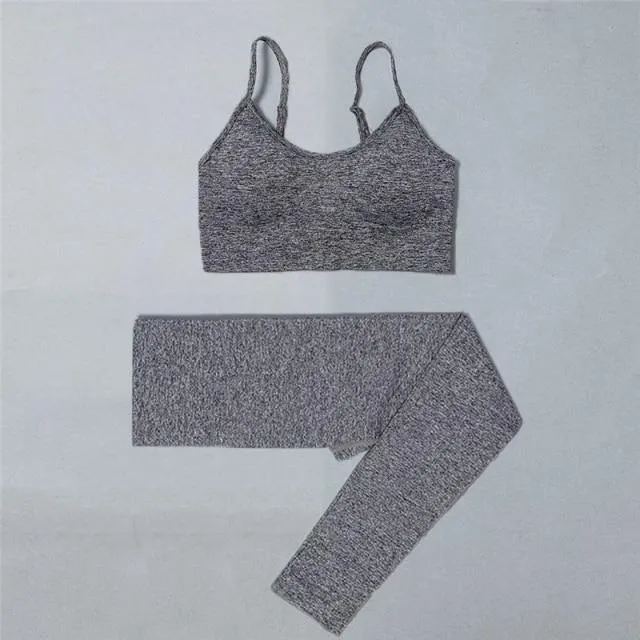Yoga Set Women Tracksuit Fitness Sport Workout Suits