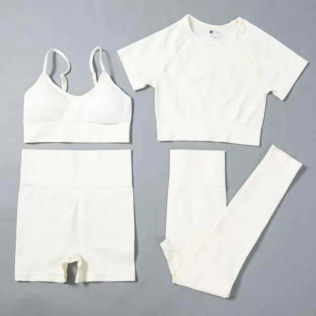 Yoga Set Women Tracksuit Fitness Sport Workout Suits