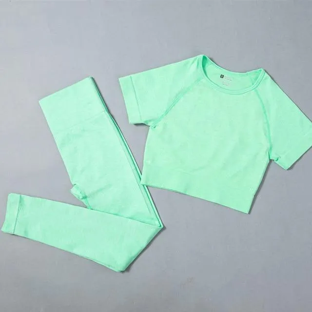 Yoga Set Women Tracksuit Fitness Sport Workout Suits