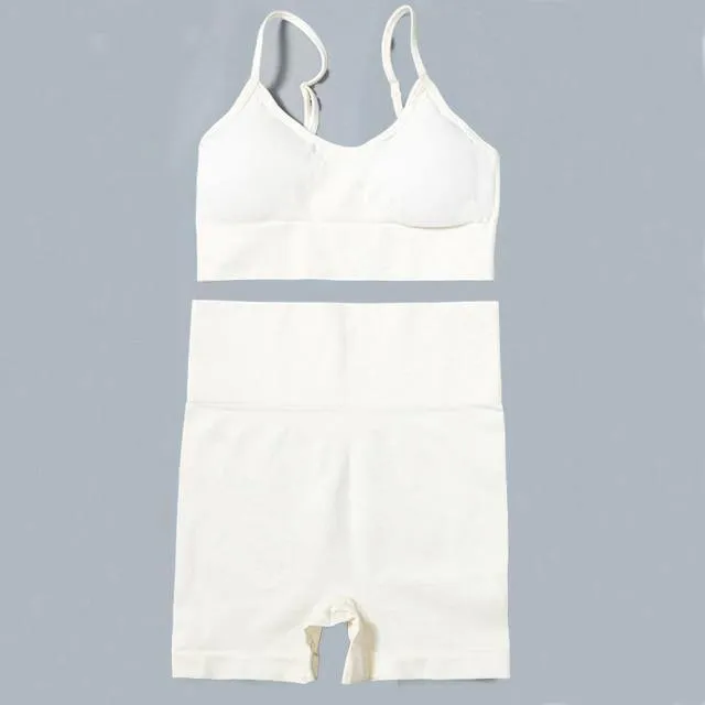 Yoga Set Women Tracksuit Fitness Sport Workout Suits