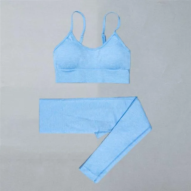 Yoga Set Women Tracksuit Fitness Sport Workout Suits