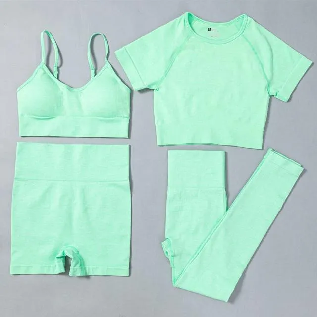 Yoga Set Women Tracksuit Fitness Sport Workout Suits