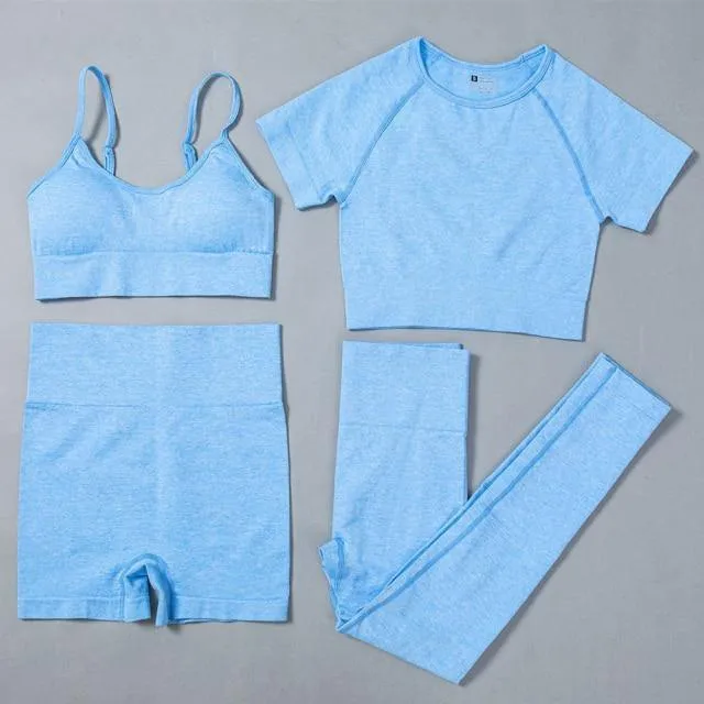 Yoga Set Women Tracksuit Fitness Sport Workout Suits