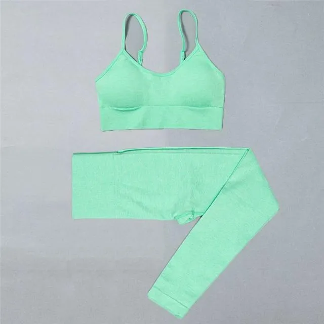 Yoga Set Women Tracksuit Fitness Sport Workout Suits