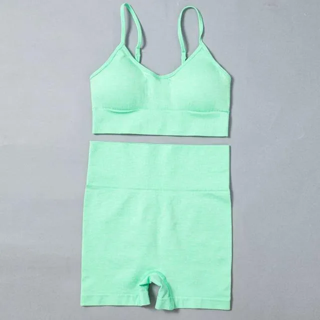 Yoga Set Women Tracksuit Fitness Sport Workout Suits