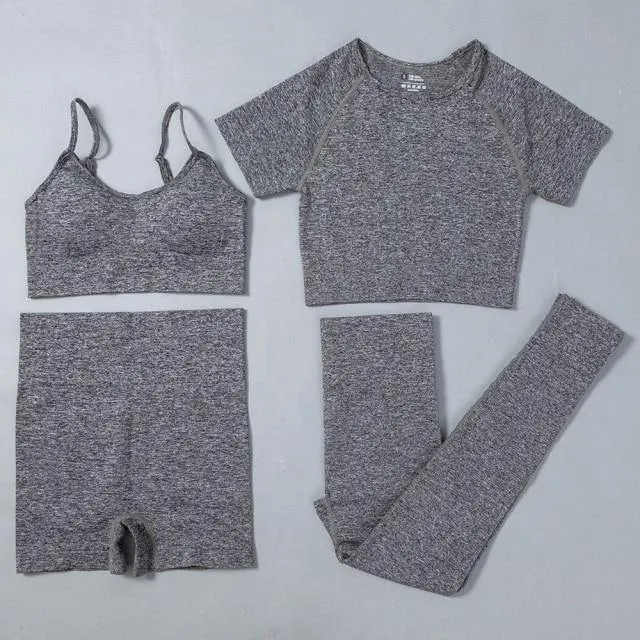 Yoga Set Women Tracksuit Fitness Sport Workout Suits